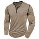 thumbnail image 1 of pstuiky camisas de manga larga para hombre, Camisa blusa transpirable de manga larga lisa informal a la moda para hombre salir tops l, 1 of 5