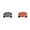Z-Grey 1PCS & Red 1PCS, variant on AUDeals Length 9.05inch Plant Stand with Wheels Heavy Duty Plant Dolly Round PP Resin Rolling Plant Tray Indoor and Outdoor Plant Roller Base Potted Flower Caddy with Wheels Pot Trolley with Casters
