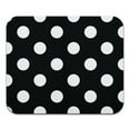 thumbnail image 2 of WIRESTER 8.66x7.08 in Rectangle Mouse Pad with Non-Slip Rubber Base for Computers, Laptop, Office & Home - Black White Polka Dots, 2 of 5