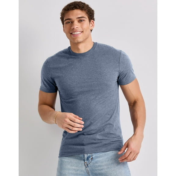 Hanes Originals Men's T-Shirt Short Sleeve Tri-Blend Crewneck Modern Fit