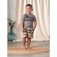 thumbnail image 6 of Modern Moments by Gerber Baby and Toddler Boy French Terry Shorts, 3-Pack, Sizes 12M-5T, 6 of 21