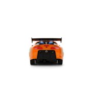 Jada 1:24 Fast & Furious Vapor RC Brian’s Toyota Supra with NO2 Speed Boost, Simulated Flaming Exhaust, Ages 8+