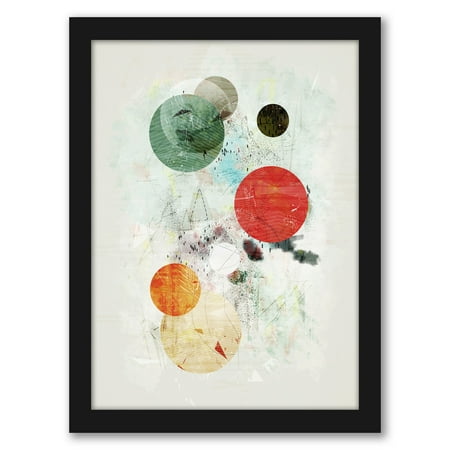 

Americanflat To The Moon And Back by Tracie Andrews Black Frame Wall Art
