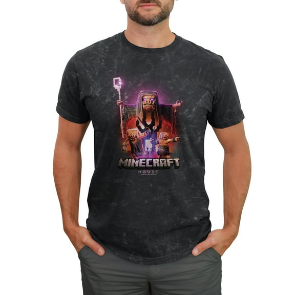 Men's A Minecraft Movie Piglin General Pose Graphic T-Shirt