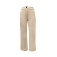 thumbnail image 4 of Bloomae Plus Size High Waisted Casual Pants for Women Business Dress Work Office Long Pants Stretchy Trousers with Pockets Khaki M, 4 of 4