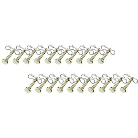 ETHZZLE Part for Snow Blowers Shear Pin and Cotter Pin Metal 1 Set