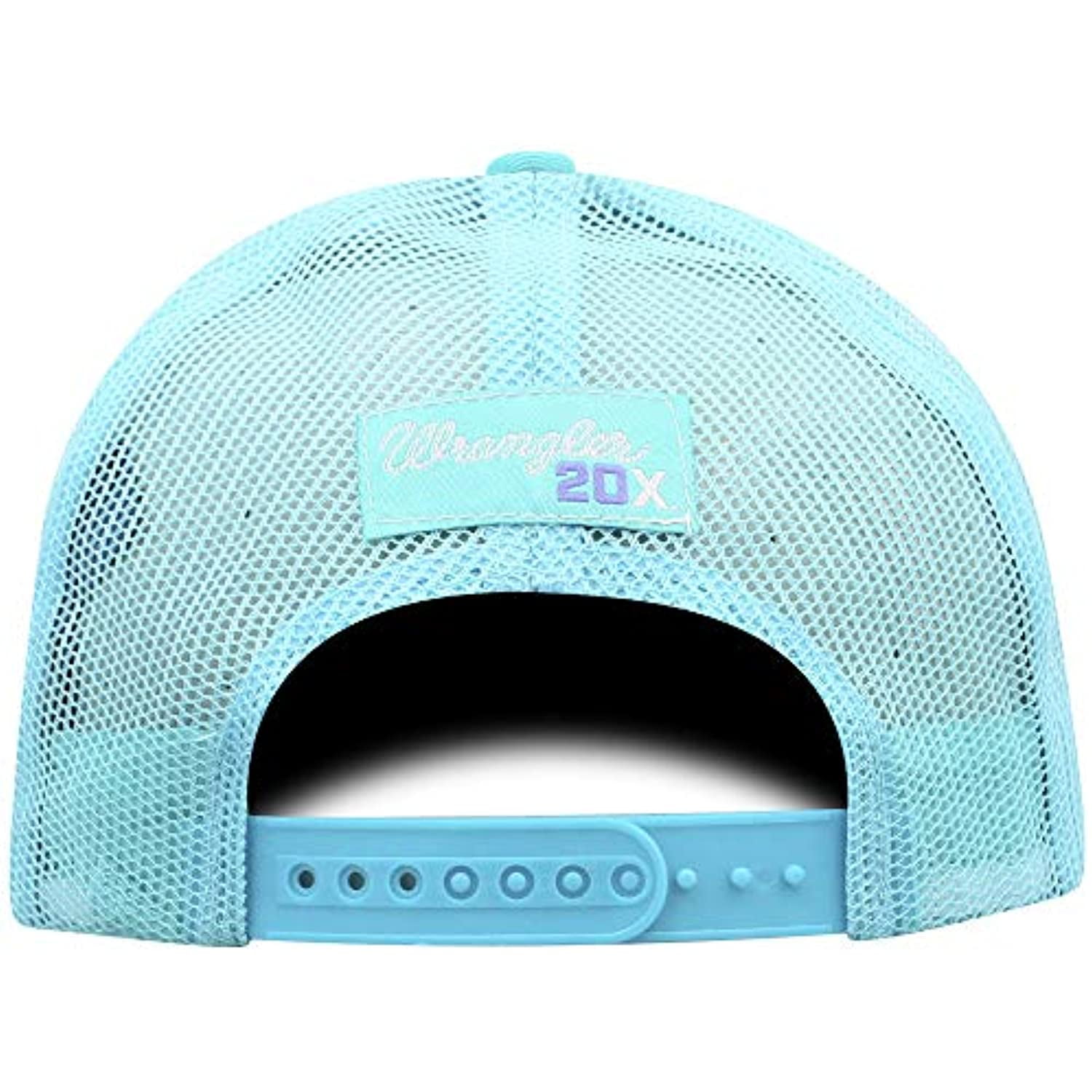 Wrangler Women's Watercolor Bull Mesh Back Trucker Cap