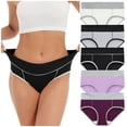 thumbnail image 5 of Eashery Womens Panties Pack Patchwork Soft Briefs Multicolor 5XL, 5 of 5