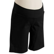 Maternity Demi-Panel Bermuda Shorts
