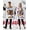 Couple King & Queen Playing Card Costume, variant on Joyfy Women's Mysterious Smile Halloween Costume, Adult Female Creepy Smile Face Dress up Cosplay Spooky Funny Costume for Halloween Trick or Treat