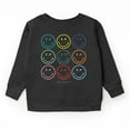 thumbnail image 3 of SmileyWorld Wink Rainbow Swirl - Youth Graphic Sweatshirt, 3 of 9