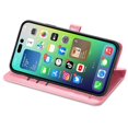 thumbnail image 3 of Funda Cartera FOXDOCK para iPhone 14 Pro , Flip PU con Relieve de Gatos y Perros, Tarjetero y Soporte, 3 of 6