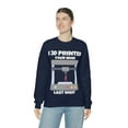 thumbnail image 6 of I 3d printed your mom last night, 3D Printer hobbies maker - Unisex Heavy Blend Crewneck Sweatshirt, 6 of 9
