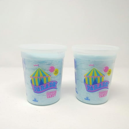 Blue! It's a Boy! Reveal Party -- Baby Shower - Parade Cotton Candy Cotton Candy, 2 - Tubs (2 oz each) 4 oz Total