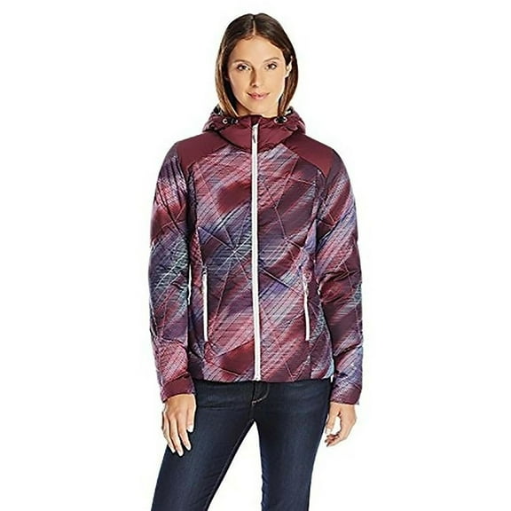 Spyder Women's Bernese Down Jacket /L/ Geo Rays Voila Print/Fini (GRV/FIN ) New with box/tags