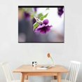 thumbnail image 2 of ARISTURING Purple Morning Glory Bloom Closeup Canvas Prints Poster Wall Art For Home Office Decorations, 2 of 5