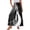 39#Black, variant on Women's 2026 Summer Wide Leg Palazzo Pants Elastic High Waisted Boho Casual Flowy Beach Pants with Pockets Black 2XL