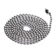 thumbnail image 1 of GOOHOCHY Cierre de conector de cuentas largas de acero inoxidable, cadena de bolas, llavero, etiqueta, cadena de cuentas de metal, 1 of 8