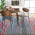 thumbnail image 2 of SAFAVIEH Madison Emmet Traditional Area Rug, Navy/Ivory, 8' x 10', 2 of 7