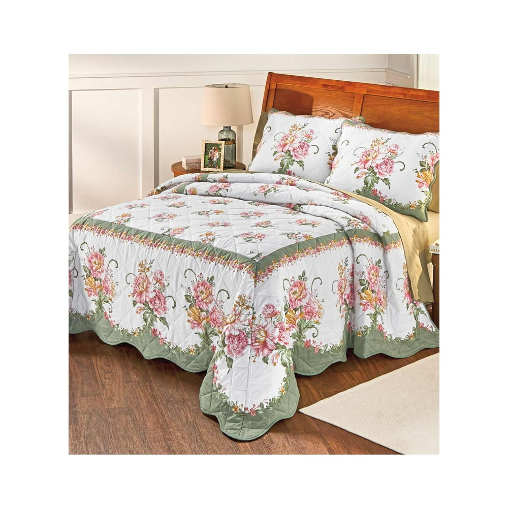 Mitered Bedspread Set King