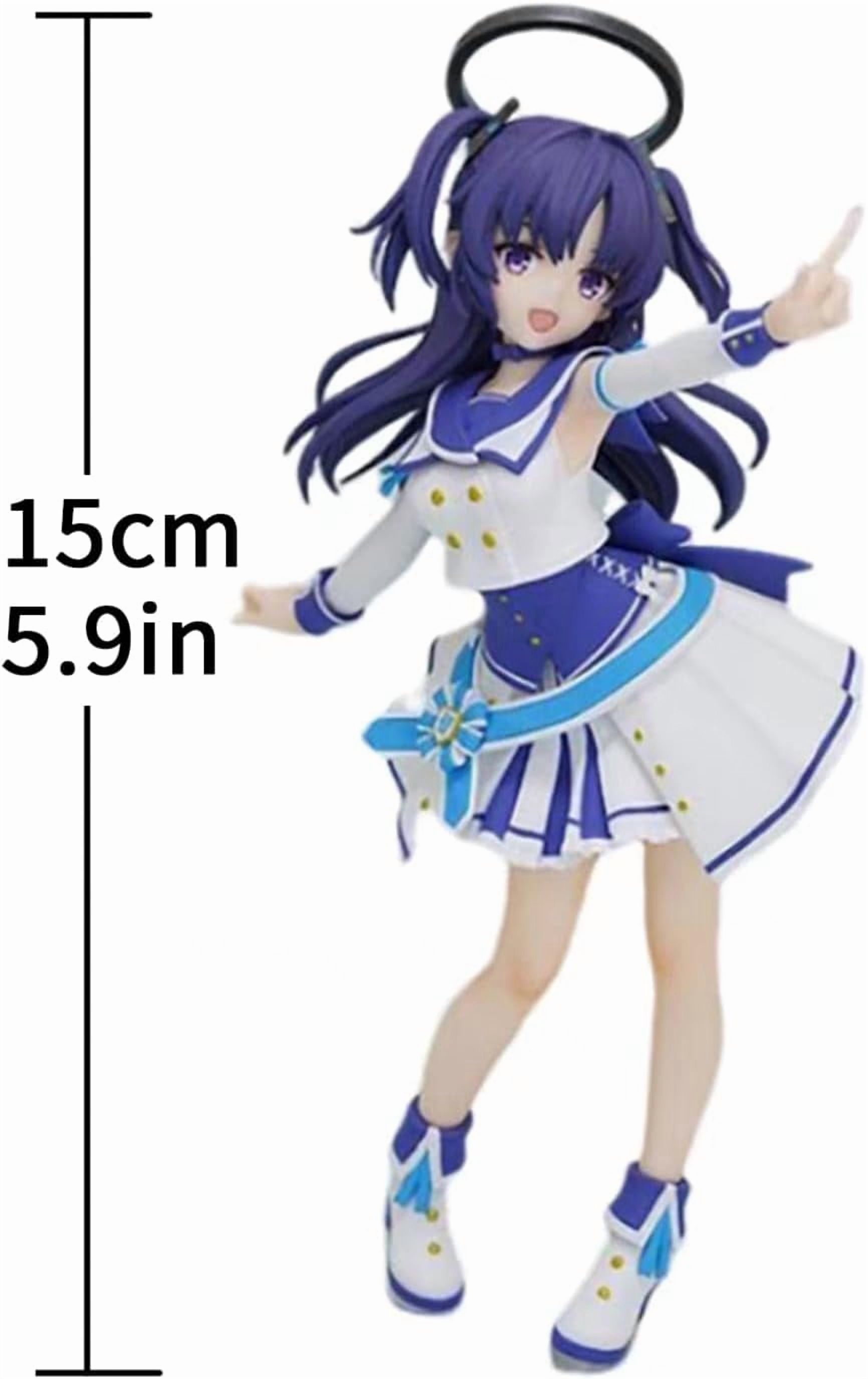 New Yuka Hayase (Finger Ver) Character Anime Model Statue Action Figures Desktop Ornament Popular Decorations Fan Souvenirs Creative Gift Collectable