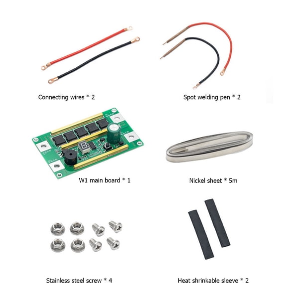 Soldadura Por Puntos Soldadura Por Puntos Kit de bolígrafo de soldador digital de bricolaje, batería de 12 V, máquina de soldadura por puntos de almacenamiento de energía