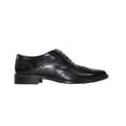 thumbnail image 2 of ZAPATO VESTIR CASUAL BOSTONIANOS LEON HOMBRE CABALLERO NEGRO BORREGO B60301 Leon B60301, 2 of 3