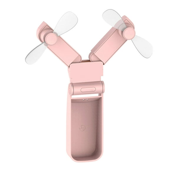 Ventilador eléctrico plegable BuyWeek de doble cabeza