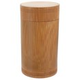 thumbnail image 1 of Shisuyan Sealed Tea Container Bamboo Simple Design 1Pack 6.3X3.2X3.2in, 1 of 8