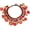 Red Elephant, variant on Boho Inspirational New Adventures Beginnings Good Luck Howlite Beaded Bracelet Multi Piece Set for Women