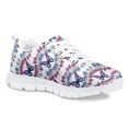 thumbnail image 2 of Pzuqiu Butterfly Tennis Shoes for Girls Size 1 Kids Lightweight Breathable Running Sneakers Comfortable Walking Shoes Lace Up, 2 of 5