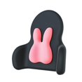 thumbnail image 4 of Almohada De Apoyo Lumbar, Cojín Trasero, Soporte Para La Espalda Para Coches, Avión, Mujeres, Conejo, Rosa, 4 of 8