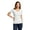 White, variant on District Women'S V.I.T Rib Scoop Neck Tee