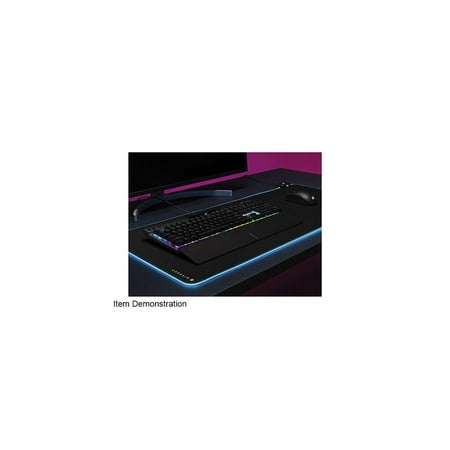 CORSAIR - K70 RGB PRO Full-size Wired Mechanical Cherry MX Speed Linear Switch Gaming Keyboard with PBT Double-Shot Keycaps - Black