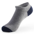 thumbnail image 3 of Penkiiy Socks for Men Men's Summer Thin Short Socks Cotton Shallow Cotton Socks B Socks, 3 of 3
