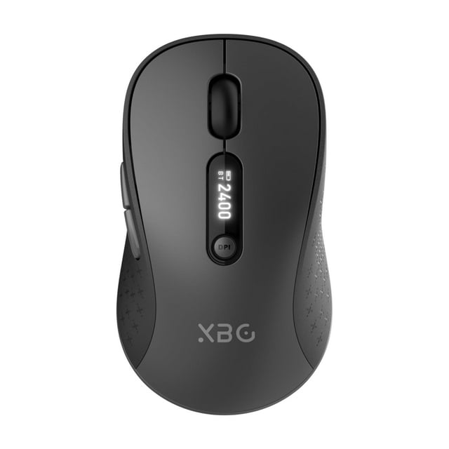 Mouse Inalámbrico XBG B15pro Bluetooth 5.0 Tri-Modal con Pantalla LED