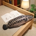 thumbnail image 4 of Fish Plush, Plush Toy, 24 In, Faux Fabric, Toy Fish, Fish Stuffed Animal, Fish Decor, Kids Toy, Striped Pattern, 1 Pc, 4 of 5