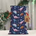 thumbnail image 5 of Naloa Dinosaur Drawstring Christmas Bags, 3D Xmas Gift Bags, Christmas Wrapping Bags, Xmas Goodie Bags, Treat Pouch Bags, Party Favor Bags-Small, 5 of 9