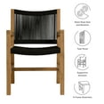 thumbnail image 2 of Vienna Dining Armchairs Set of 2 in Natural Black, 2 of 10