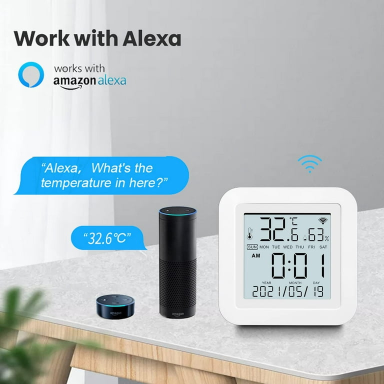 Mijia Bluetooth Temperature/Humidity Sensor with LCD Display