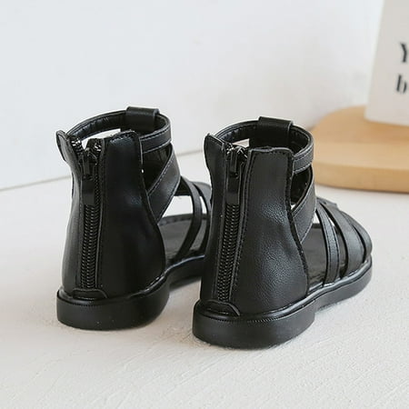 

Aayomet Beach Kids Soft-soled Children Shoes Open-Toed Princess Sandals Non-slip Girls Girl s shoes Toddler Girl Size 8 Black 9.5 Little Kid