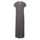 thumbnail image 4 of Vestido sin mangas con cuello redondo y pliegues para mujer 2025: color liso informal, poliéster ligero para el día a día en primavera/verano., 4 of 4