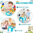 thumbnail image 4 of HLONK Baby Activity Table Learning Table - Educational Learning Musical Toys & Baby Standing Activity Center  Musical Instruments for Toddlers 1-3  Boy and Girl Birthday Gift Baby Toys 6, 4 of 7