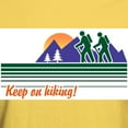 thumbnail image 3 of CafePress - Keep On Hiking Light T Shirt - Men's Classic Graphic T-Shirt, 3 of 4