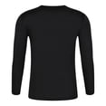 thumbnail image 2 of CHICTRY Mens Long Sleeve Base Layer Undershirt Quick-dry Pullover Sports T-Shirt Thermal Tops Black S, 2 of 4