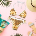 thumbnail image 6 of Pixel Dog Detachable Sponge Adjustable Strap Bikini Set 2-Pack for Various Scenes, 6 of 6