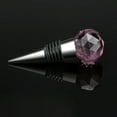 thumbnail image 3 of Tapón De Acero Inoxidable Con Diamantes Para Botellas De Champán Y Vino Espumoso Sea, 3 of 5