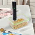 thumbnail image 4 of Swanpen Compact Vacuum Sealer for Food (Vacuum Sealer Machine + 5 Reusable Vacuum Bags) Powerful Handheld Vacuum Sealer Machine, Seal Meal Saver, Portable Food Sealer,Black, 4 of 5