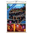 thumbnail image 4 of Minecraft - Worldly Wall Poster with Wooden Magnetic Frame, 22.375" x 34", 4 of 6
