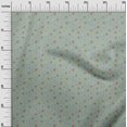 thumbnail image 2 of oneOone Viscose Jersey Fabric Leaves|Insect & Flower Floral Printed Craft Fabric BTY 60 Inch Wide, 2 of 4